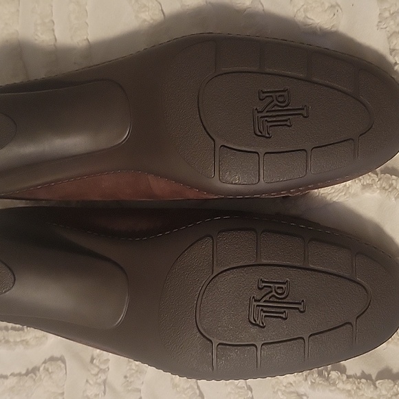 Lauren Ralph Lauren Gael Two Tone Suede Loafers New Sz 8 * See Sizing Info* - Picture 4 of 4